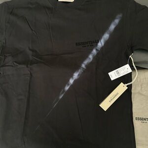 Essentials Black Short Sleeve Tee